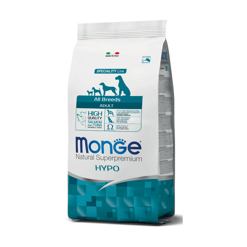 Monge Dog Adult All Hypoallergenic Losos&Tuna 12 KG
