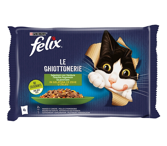 Felix Cat Žele govedina 4x85g