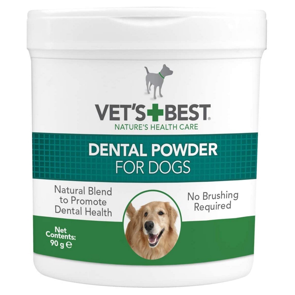 Vets Best Dog Dental Prah Za Zube 90g