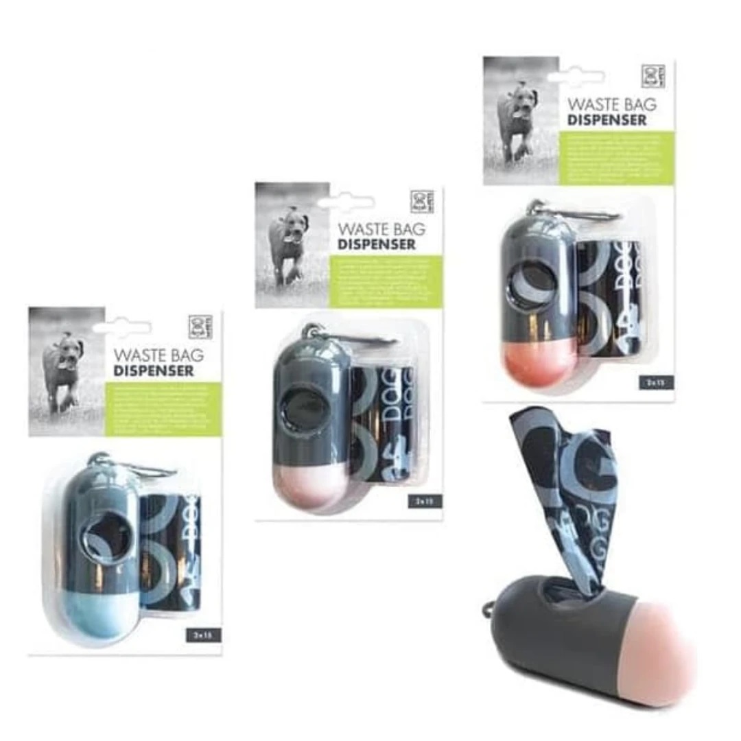 M-PETS Futrola i Hig.Kesice 2x15kom dual crna
