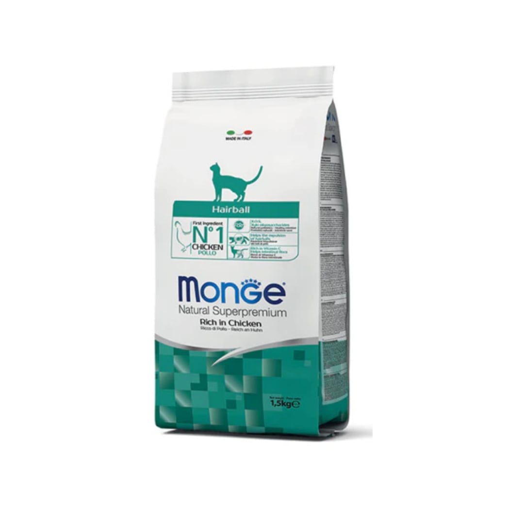 Monge Cat Adult Hairball 1.5Kg