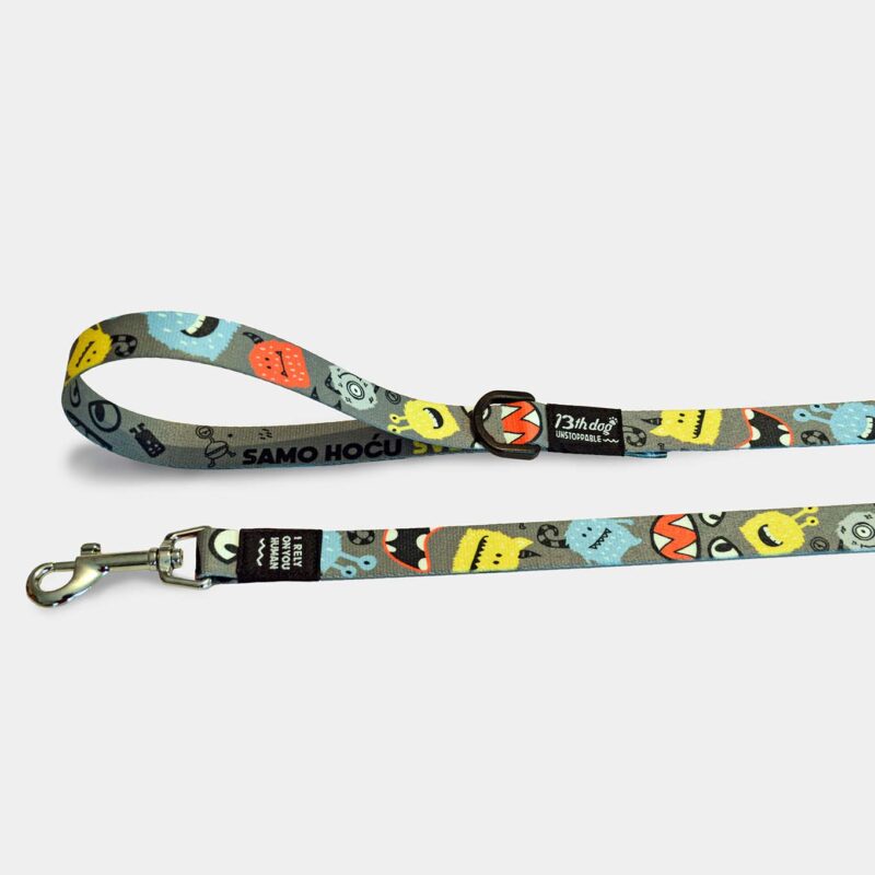 13th Dog RECY Monster Povodac M 120cm/2cm - Slika 2