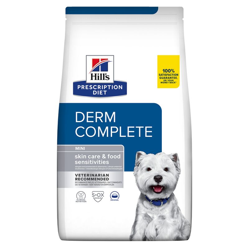 Hills PD Dog Derm Complete Mini 1kg