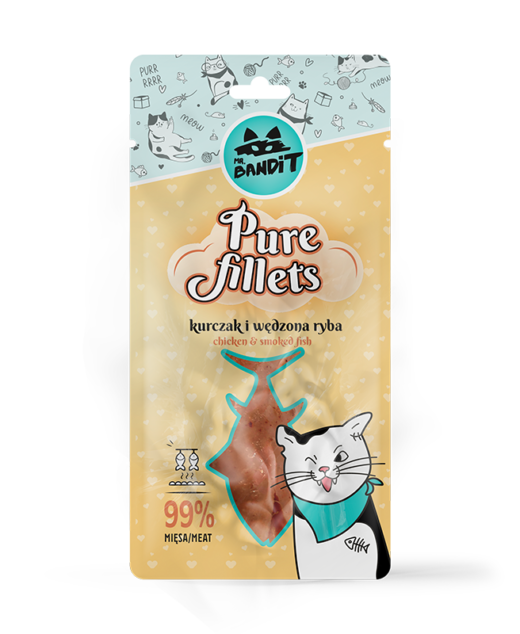 Mr.Bandit Cat pure filet riba/pile 30gr