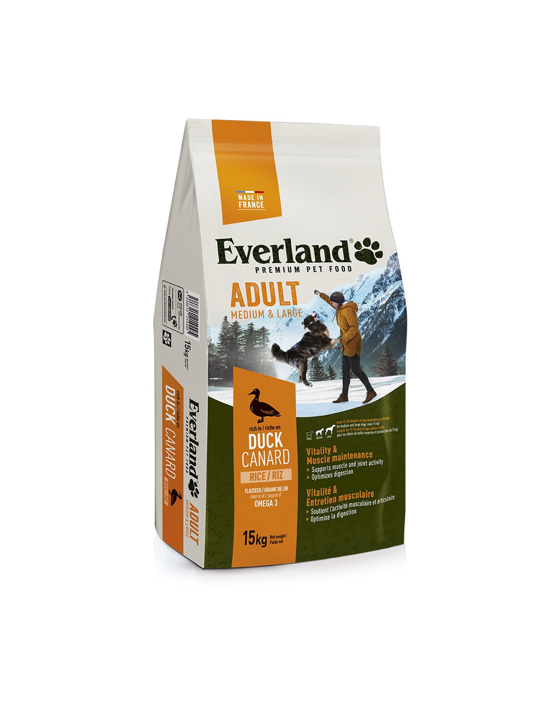 Everland Dog Adult M&L 15kg