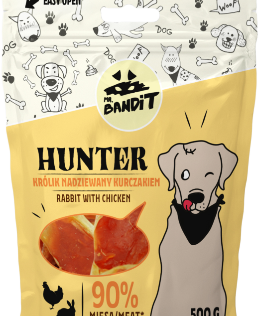 Mr. Bandit Dog Hunter rabbit/chicken 500g