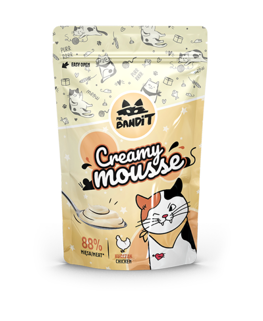 Mr.Bandit Dog creamy mousse chicken 60g