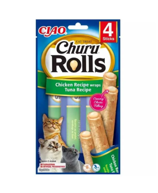INABA Chick.Rec.wraps TunaRec. Rolls  EU731