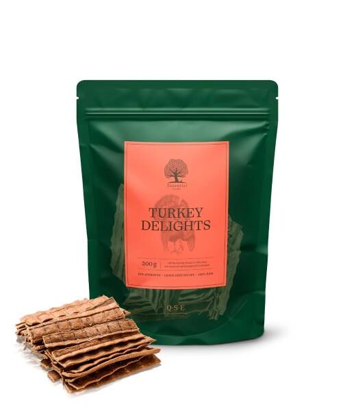 ESSENTIAL Dog Turkey Delights 200 g