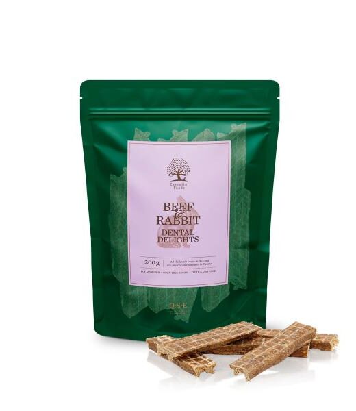 ESSENTIAL Dog Beef&Rabbit Dental Delights 200 g