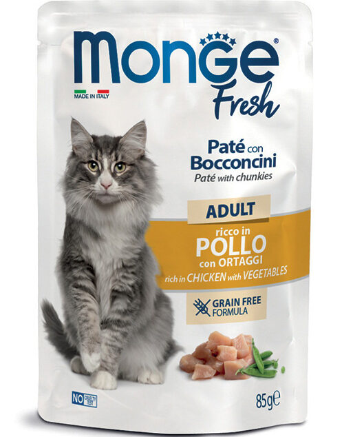 MGM 85g Monge Cat Fresh Sosic Pile/Povrce