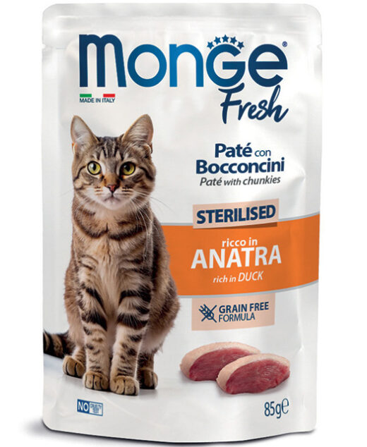 MGM 85g Monge Cat Fresh Sosic Steril. Patka