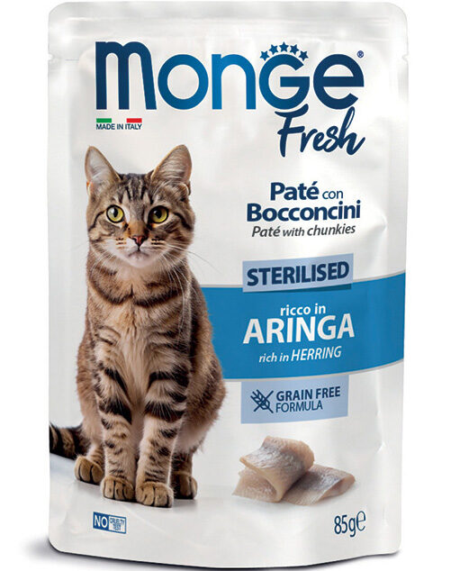 MGM 85g Monge Cat Fresh Sosic Steril. Haringa