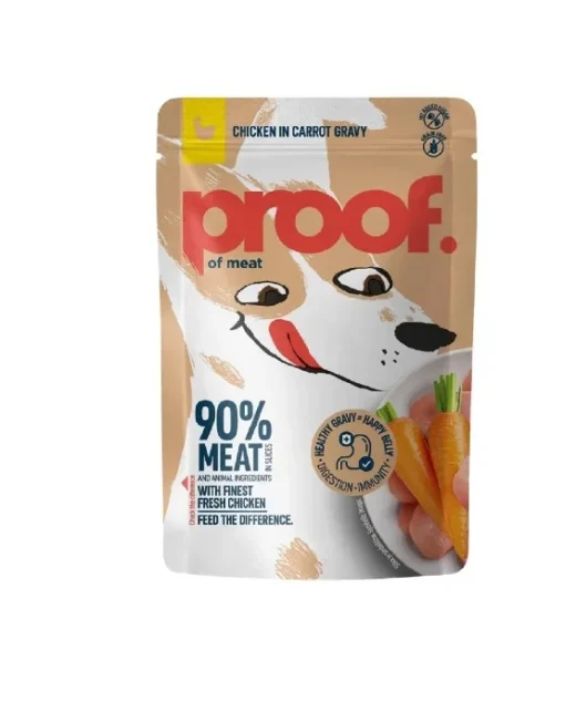 AW 100gr Proof Sosic Piletina i šargarepa u sosu DOG 90% mesa