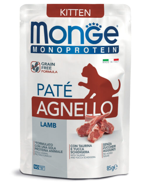 MGM 85gr Monge Cat Monoprotein sos kitten jagnje