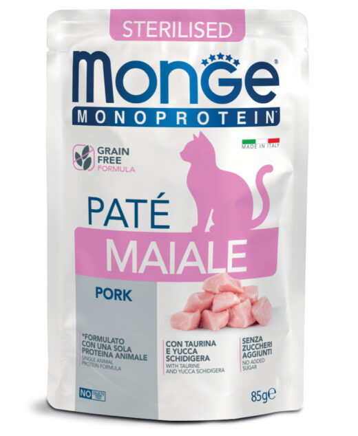 MGM 85gr Monge Cat monoprotein sos Steril. svinja