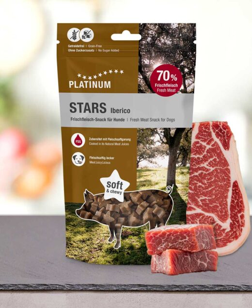 Platinum Dog Stars iberico poslastica 185 gr