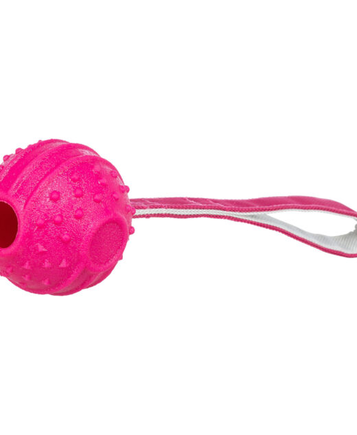 LOPTA SA RUCKOM, SOFT&STRONG, 27CM, ROZA