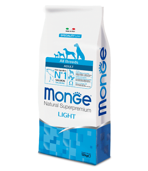 Monge Dog Adult All Light Losos&Riza 12kg