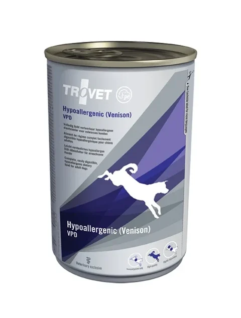 Trovet Dog Hypoallergenic venison 400 g konz