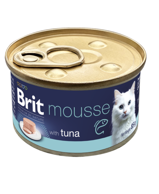 BT 85gr Brit Premium by Nature Cat Mousse with Tuna