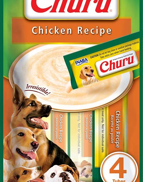 INABA Dog Churu Creamy Chicken 4x14g