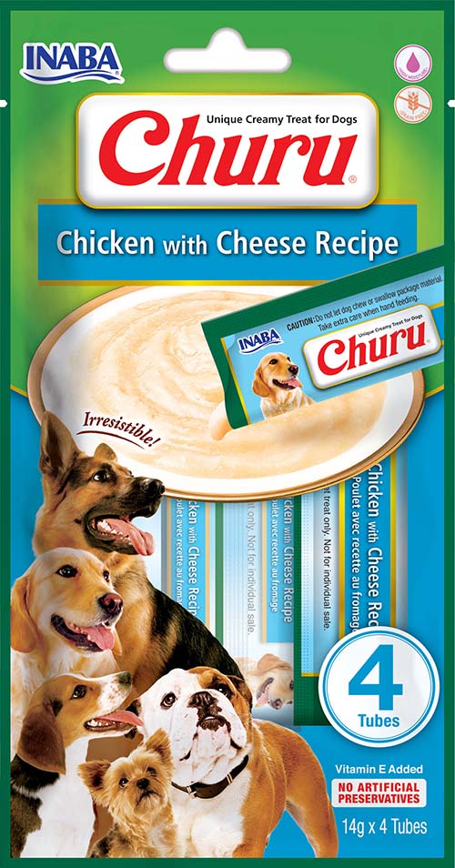 INABA Dog Chicken with Cheese Recipe EUD614
