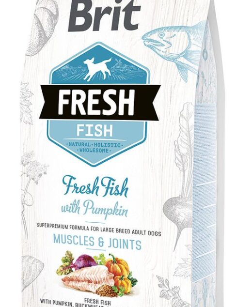 BT 2.5kg Brit Fresh Fish with Pumpkin Adult Large