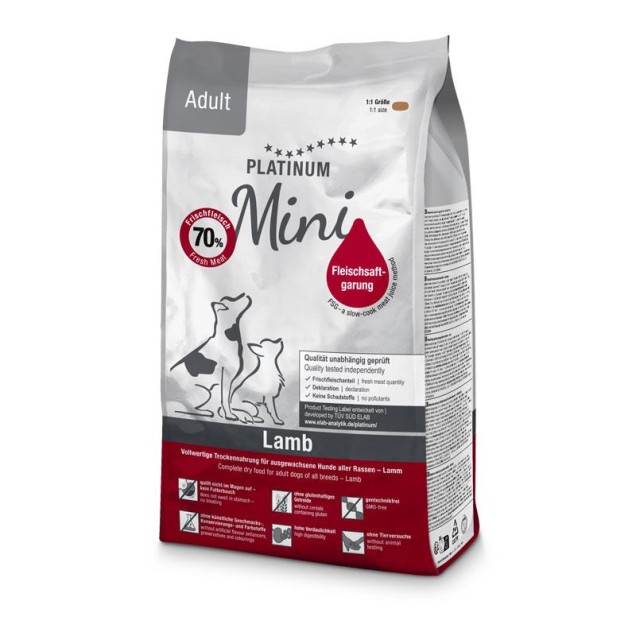 Platinum Dog Adult Mini jagnjetina 900gr