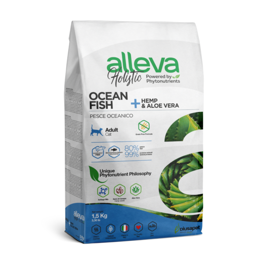 ALLEVA HOLISTIC CAT ADULT OCEAN FISH KG 1.5